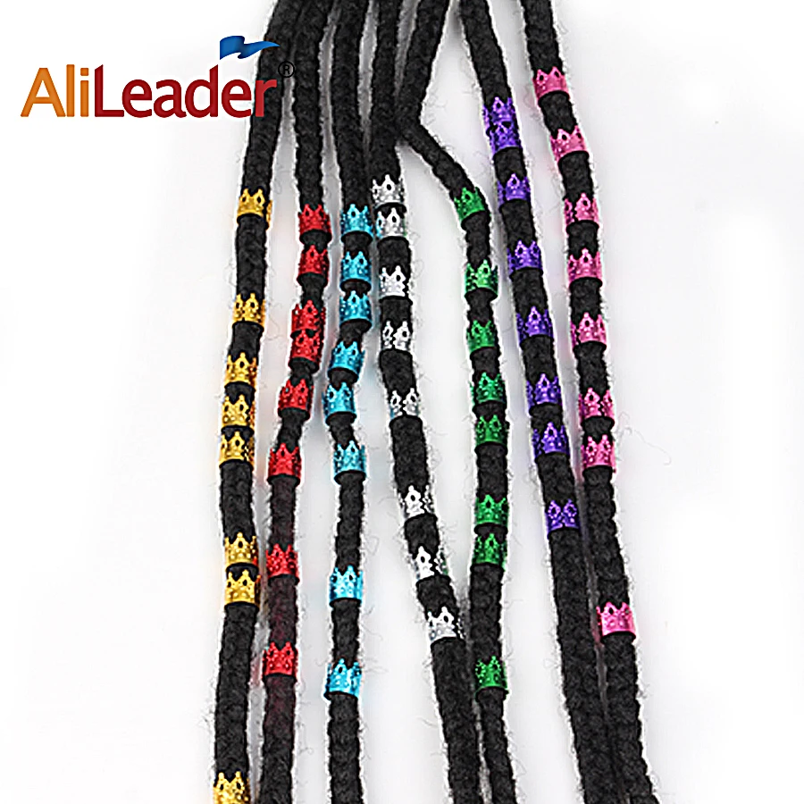AliLeader Wholesale 50Pcs/ 100Pcs Dreadlock Beads 7Colorful Gold Hair Metal Beads For Dreads For Women Hair Braid Jewelry
AliLeader Wholesale 50Pcs/ 100Pcs Dreadlock Beads 7Colorful Gold Hair Metal Beads For Dreads For Women Hair Braid Jewelry