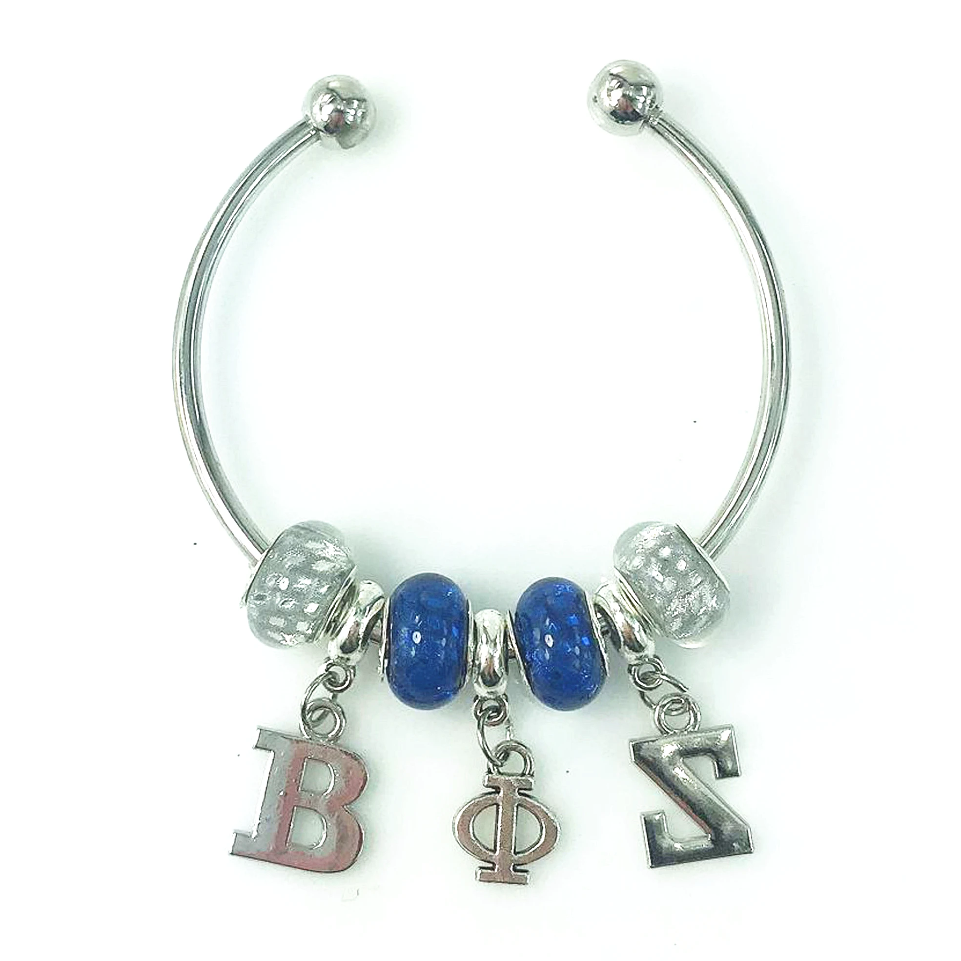 NEW blue and white bead ZETA PHI BETA Sorority dove Charm Bangle sorority fraternity jewelry
NEW blue and white bead ZETA PHI BETA Sorority dove Charm Bangle sorority fraternity jewelry