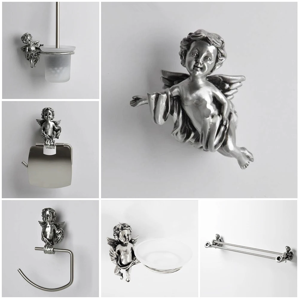 New Wall Mounted ancient tin color Angel Hat Coat Robe Hook Door Bathroom Towel Clothes Rack Hanger Hook MB-0782T
New Wall Mounted ancient tin color Angel Hat Coat Robe Hook Door Bathroom Towel Clothes Rack Hanger Hook MB-0782T