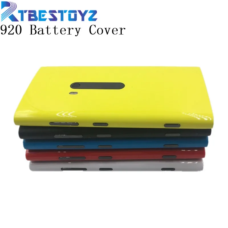 

RTBESTOYZ Original Housing Battery Back Door Cover Case For Nokia lumia 920 N920 Replacement Parts
