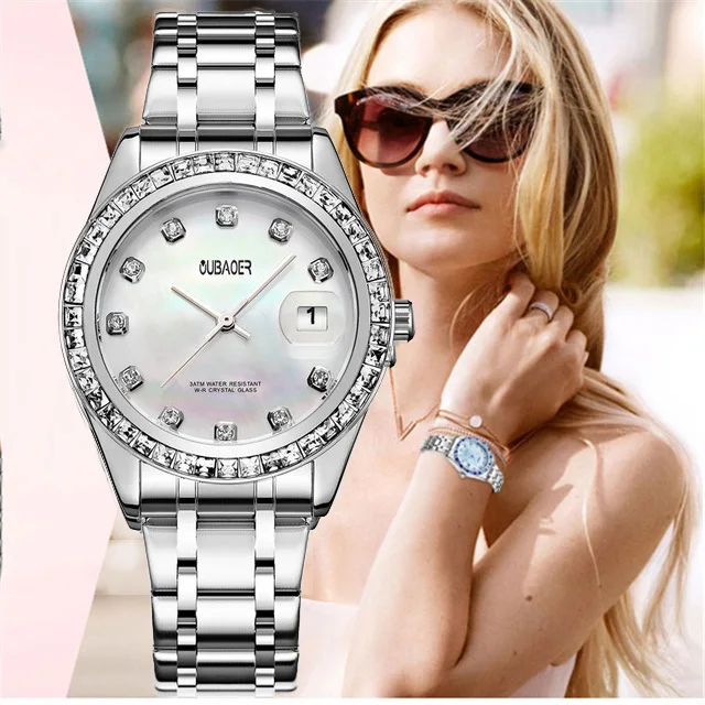 2018 Luxury Brand OUBAOER Hot Ladie Watches Silver Women Watches Elegant Dress Wristwatches Ladies Quartz Watch Relogio Feminino
2018 Luxury Brand OUBAOER Hot Ladie Watches Silver Women Watches Elegant Dress Wristwatches Ladies Quartz Watch Relogio Feminino