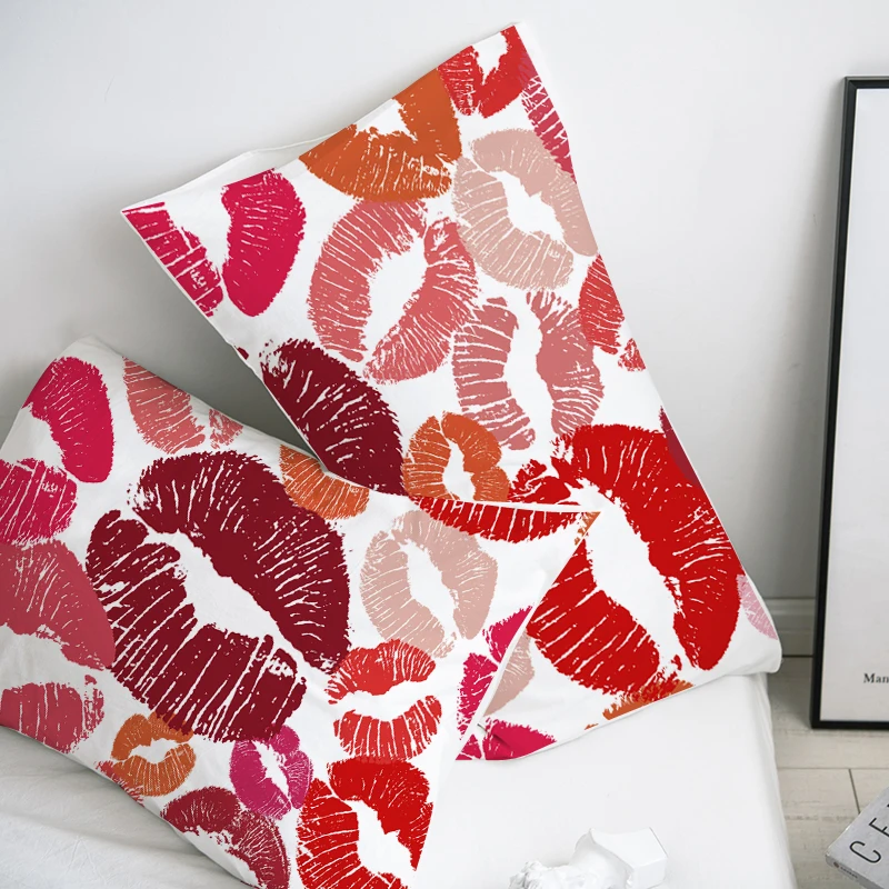 Custom Pillow Case Pillowcase 50x70 50x75 50x80 70x70 Decorative Pillow Cover Sexy Lip Bedding for wedding Drop Shipping 
Custom Pillow Case Pillowcase 50x70 50x75 50x80 70x70 Decorative Pillow Cover Sexy Lip Bedding for wedding Drop Shipping
