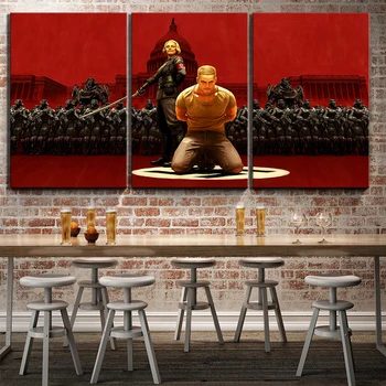 3 Piece Return To Castle Wolfenstein RTCW Video Game Poster Wall Paintings HD Cartoon Sodilers Picture Canvas Art for Home Decor
3 Piece Return To Castle Wolfenstein RTCW Video Game Poster Wall Paintings HD Cartoon Sodilers Picture Canvas Art for Home Decor