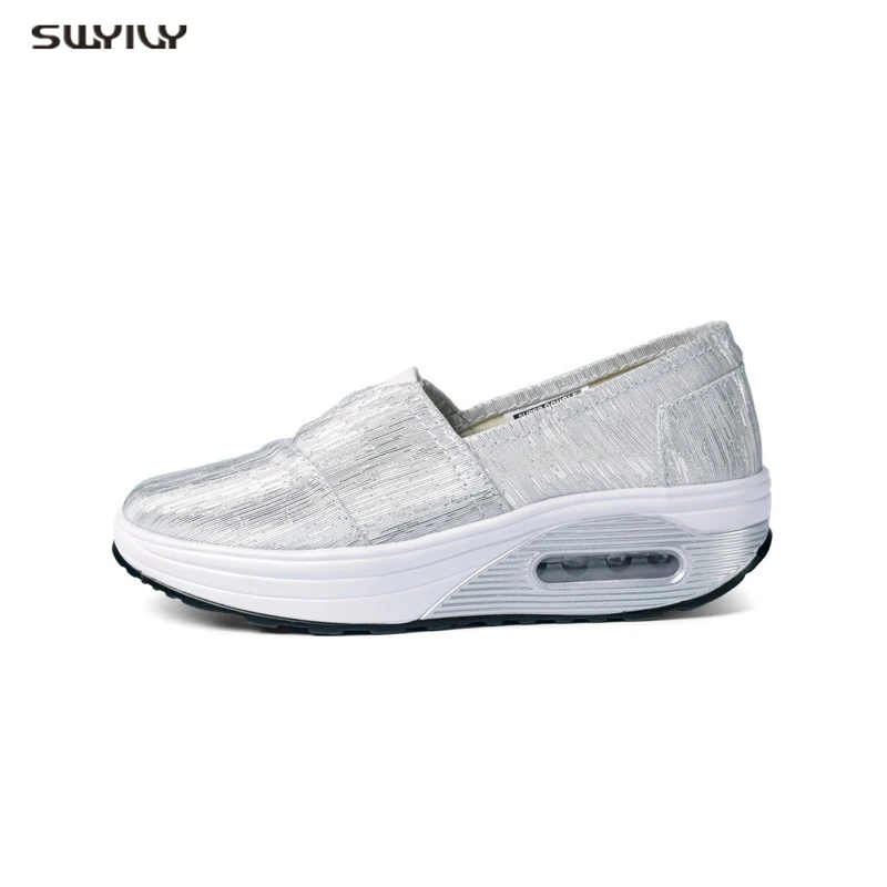 SWYIVY Swing Wedge Toning Shoes Women Platform Sneakers Sport Rocker Shoes Lose Weight Slimming Sport Sneakers On Platform Women
SWYIVY Swing Wedge Toning Shoes Women Platform Sneakers Sport Rocker Shoes Lose Weight Slimming Sport Sneakers On Platform Women