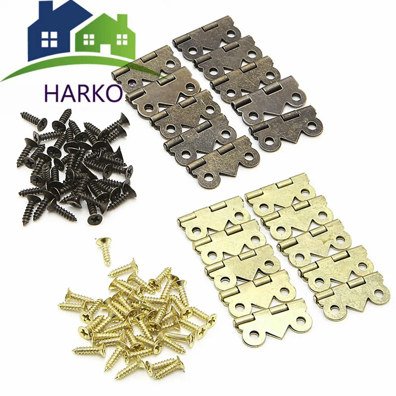 Hot 10Pcs Kitchen Cabinet Door Hinges Furniture Accessories 4 Holes Gold Drawer Hinges for Jewelry Boxes Furniture Fittings
Hot 10Pcs Kitchen Cabinet Door Hinges Furniture Accessories 4 Holes Gold Drawer Hinges for Jewelry Boxes Furniture Fittings