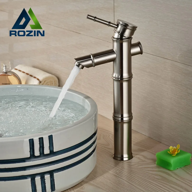 Deck Mounted Single Handle Basin Sink Faucet One Hole Countertop Bathroom Vessel Sink Mixer Taps Brushed Nickel
Deck Mounted Single Handle Basin Sink Faucet One Hole Countertop Bathroom Vessel Sink Mixer Taps Brushed Nickel