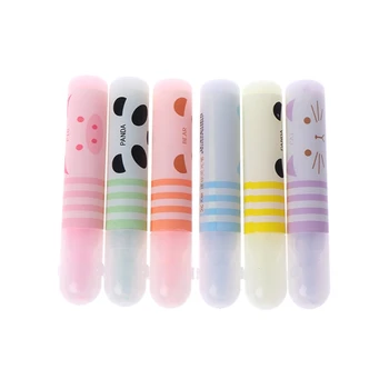 Set of 6 Cute Animals Panda Cat Mini Highlighter Paint Marker Pen Drawing Liquid Chalk Stationery School Office Supply
Set of 6 Cute Animals Panda Cat Mini Highlighter Paint Marker Pen Drawing Liquid Chalk Stationery School Office Supply