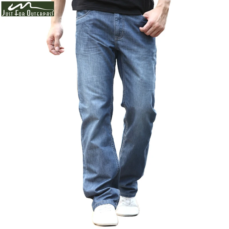 2019 New Summer Brand Jeans Men Fashion Casual Loose Jeans Straight Breathable Elastic Comfortable Wide Leg Pants Plus Size
2019 New Summer Brand Jeans Men Fashion Casual Loose Jeans Straight Breathable Elastic Comfortable Wide Leg Pants Plus Size