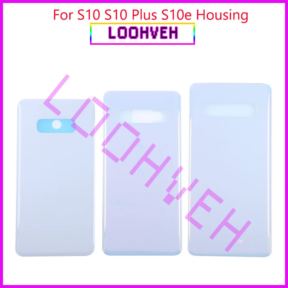 Glass Rear Battery Cover Case For Samsung Galaxy S10 6.1" /S10 Plus S10+ 6.4" / S10E Back Glass Housing Cover+Sticker OEM
Glass Rear Battery Cover Case For Samsung Galaxy S10 6.1" /S10 Plus S10+ 6.4" / S10E Back Glass Housing Cover+Sticker OEM