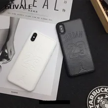 Cool flyman Jordan PU case For iPhone X 7 7plus 6 6s 6plus 8 8plus basketball star Soft silicon +PU protective shell Capa Fundas
Cool flyman Jordan PU case For iPhone X 7 7plus 6 6s 6plus 8 8plus basketball star Soft silicon +PU protective shell Capa Fundas