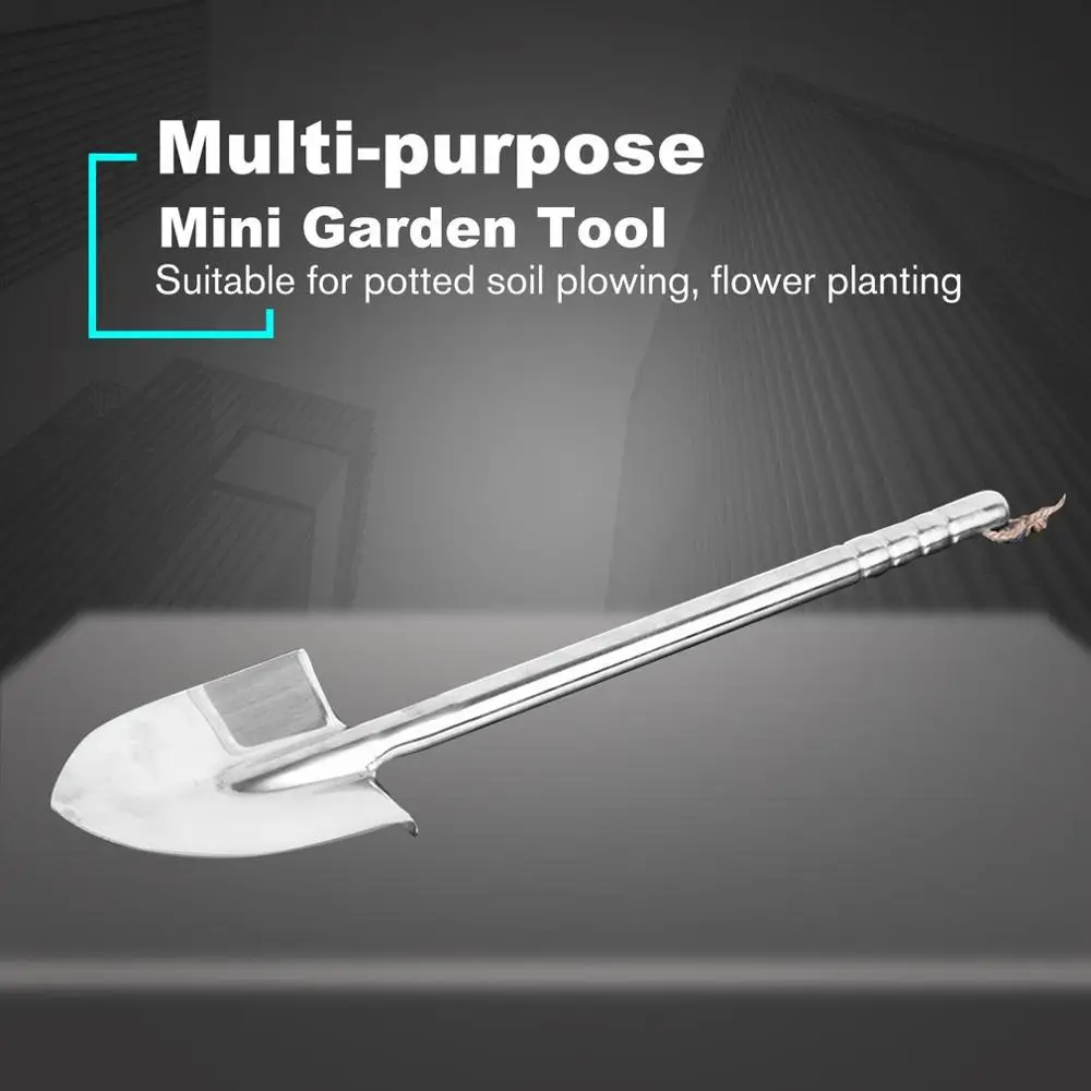 Stainless Steel Garden Shovel Durable Outdoor Explore Camping Spade Shovel Emergency Survival Hand Tool Garden Shovel
Stainless Steel Garden Shovel Durable Outdoor Explore Camping Spade Shovel Emergency Survival Hand Tool Garden Shovel