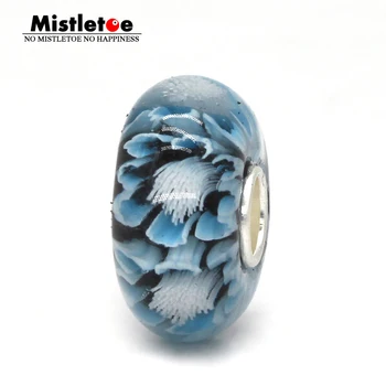 Mistletoe Jewelry 925 Sterling Silver Large Hole Light Blue 3D Flowers Murano Glass Charm Bead Fit European Bracelet
Mistletoe Jewelry 925 Sterling Silver Large Hole Light Blue 3D Flowers Murano Glass Charm Bead Fit European Bracelet