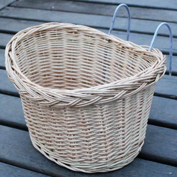 Bike Basket Front Handle Bar Rattan Weaved Bicycle Basket for Mountain Bike EDF88
Bike Basket Front Handle Bar Rattan Weaved Bicycle Basket for Mountain Bike EDF88