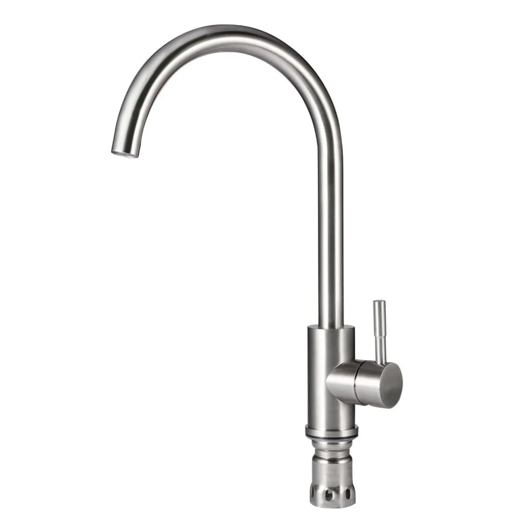 ICOCO Stainless Steel Faucet Single Handle Brushed High Arc Pull Out Sprayer Kitchen Sink Faucet Pull Down
ICOCO Stainless Steel Faucet Single Handle Brushed High Arc Pull Out Sprayer Kitchen Sink Faucet Pull Down