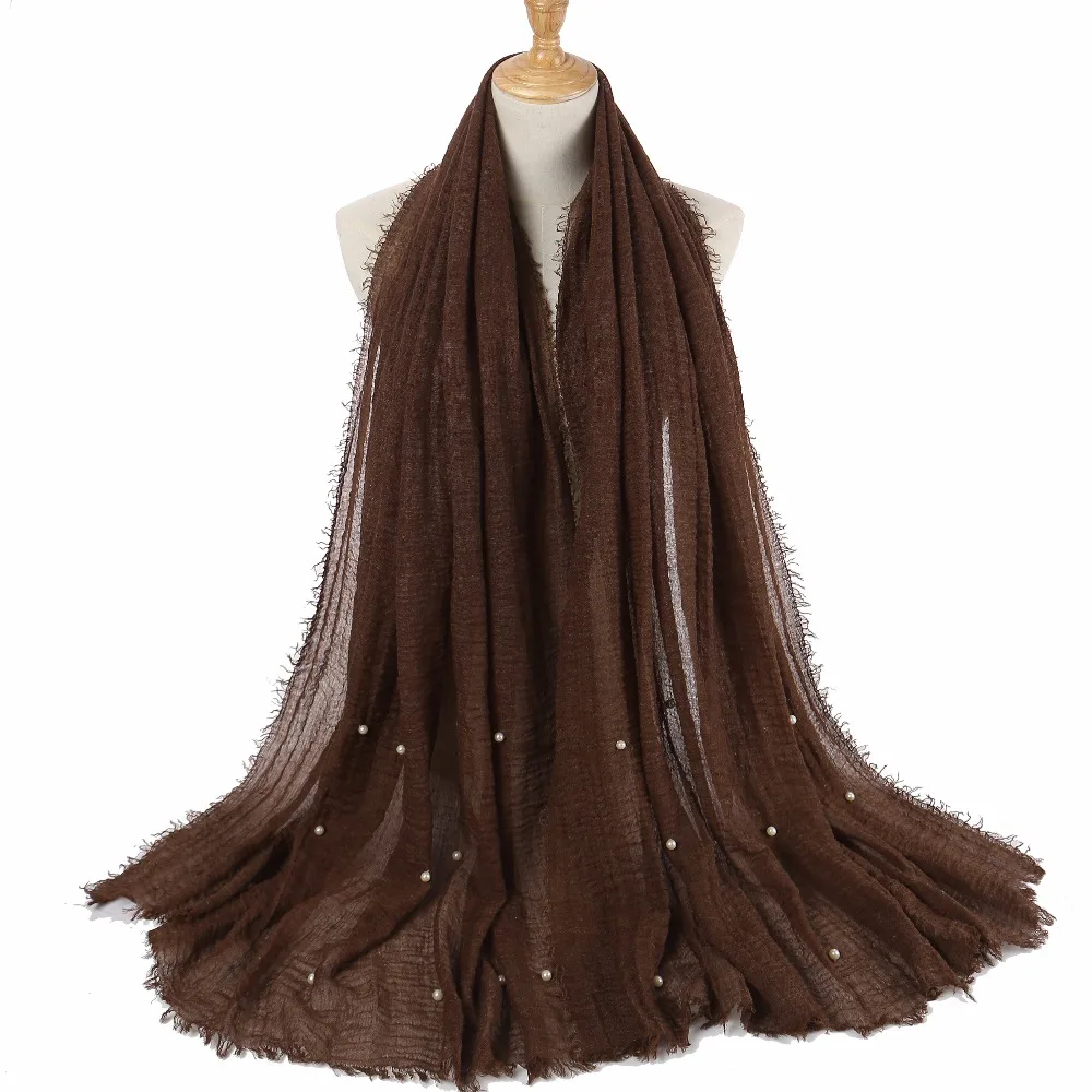 Women Bubble Plain Scarf/Scarves Fringes Women Soft Solid Wrinkle Hijabs Scarf Fringes Muffler Shawls Muslim Wrap 55 colors
Women Bubble Plain Scarf/Scarves Fringes Women Soft Solid Wrinkle Hijabs Scarf Fringes Muffler Shawls Muslim Wrap 55 colors