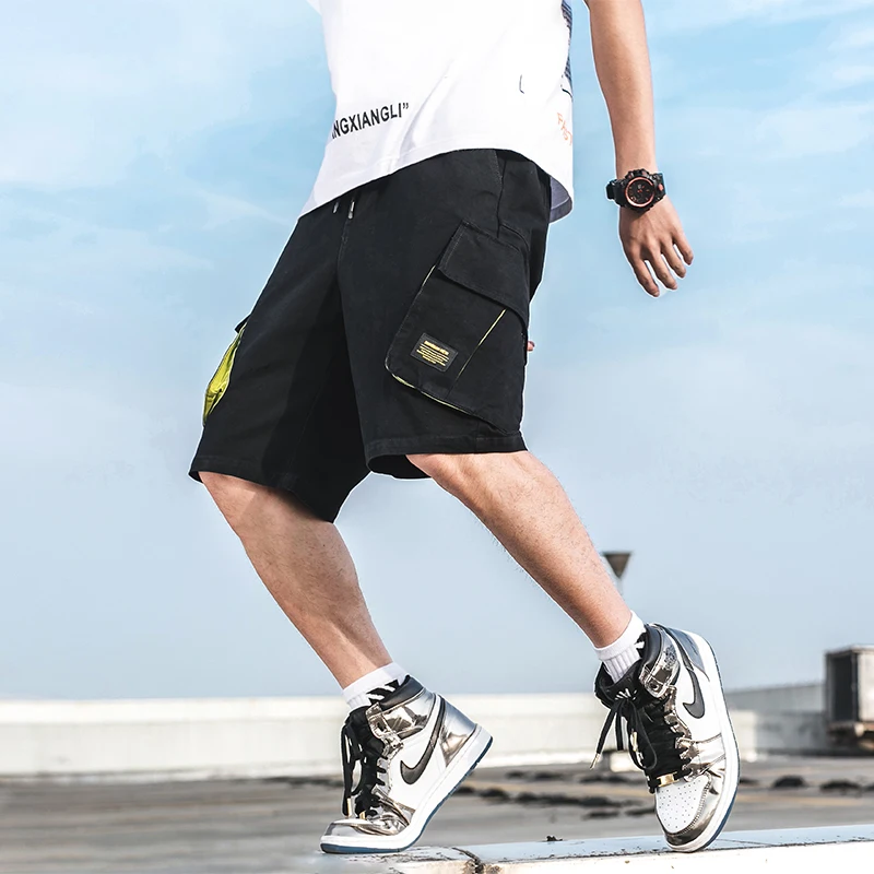 Men's Cotton Cargo Shorts Streetwear Hip Hop Jogging Men Casual Shorts Multi Pockets Baggy high quality Male Summer Shorts A931
Men's Cotton Cargo Shorts Streetwear Hip Hop Jogging Men Casual Shorts Multi Pockets Baggy high quality Male Summer Shorts A931