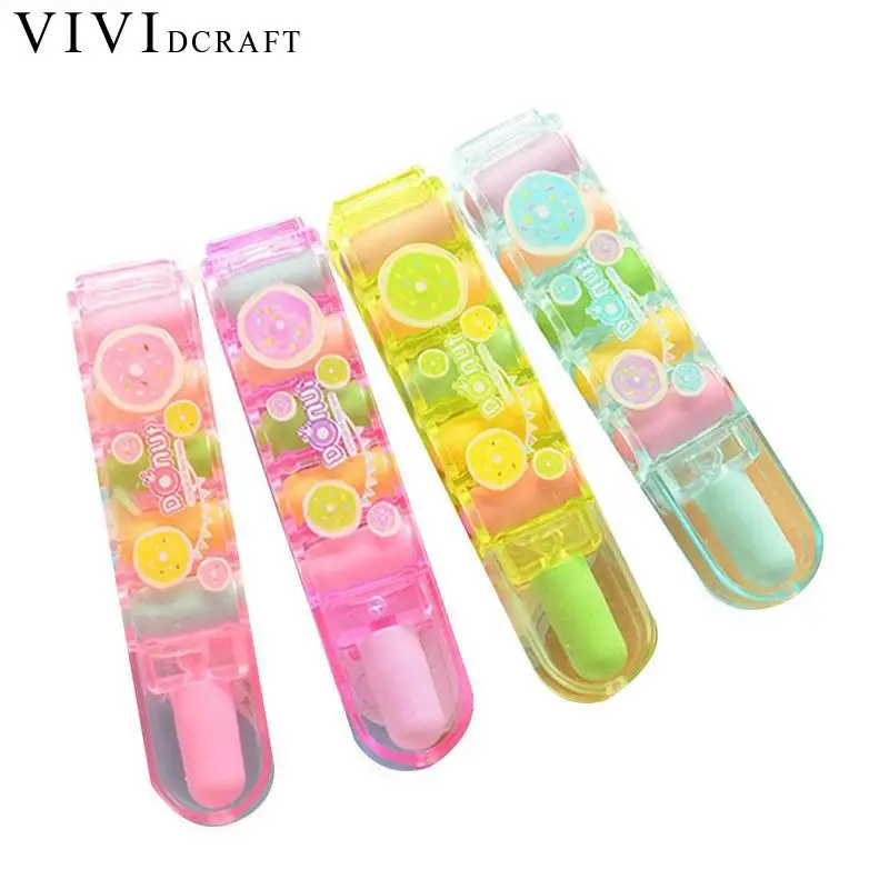 Vividcraft 5pcs/set Creative Lovely Bullet Rubber Eraser Can Replace Type Children Art Drawing School Supplies Stationery
Vividcraft 5pcs/set Creative Lovely Bullet Rubber Eraser Can Replace Type Children Art Drawing School Supplies Stationery