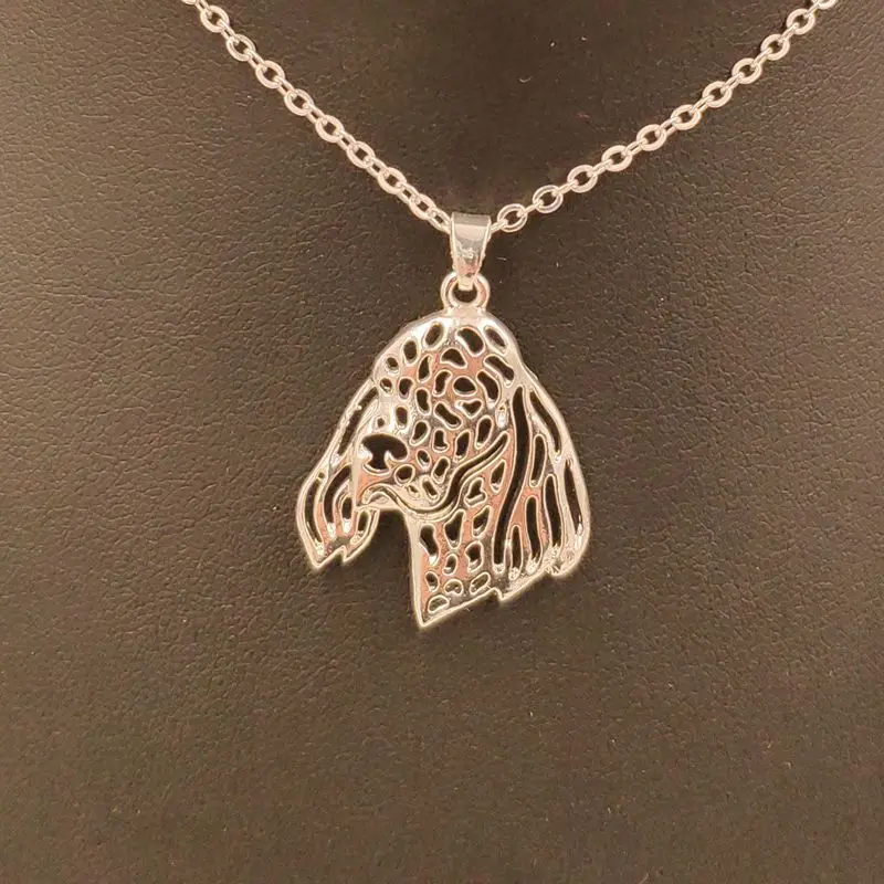 2018 English Setter Dog Animal Pendant Necklace Gold Silver Plated Jewelry For Women Male Female Girls Ladies Punk Cute N186
2018 English Setter Dog Animal Pendant Necklace Gold Silver Plated Jewelry For Women Male Female Girls Ladies Punk Cute N186