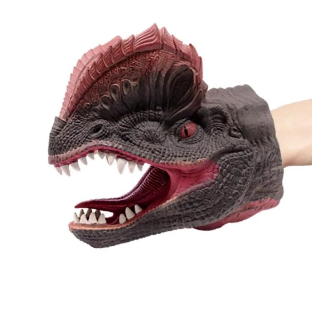 Real Life Animal Dinosaur Hand Puppet Dilophosaurus Model Realistic Children's Environmental Protection Figure Toy For Kid Gift
Real Life Animal Dinosaur Hand Puppet Dilophosaurus Model Realistic Children's Environmental Protection Figure Toy For Kid Gift