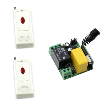 AC 220V Wireless Remote Control Switch Radio Light Switch Micro Remote Switch 1CH Relay Receiver Transmitter 315Mhz/433Mhz
AC 220V Wireless Remote Control Switch Radio Light Switch Micro Remote Switch 1CH Relay Receiver Transmitter 315Mhz/433Mhz