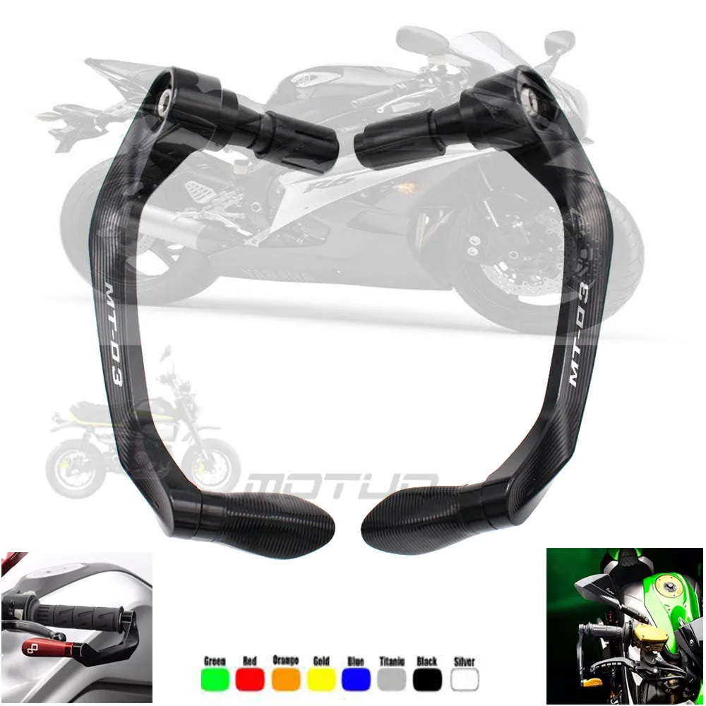 Universal 7/8" 22mm Motorcycle Handlebar Brake Clutch Levers Protector Guard For Yamaha MT-03 MT 03 MT03 2006-2011
Universal 7/8" 22mm Motorcycle Handlebar Brake Clutch Levers Protector Guard For Yamaha MT-03 MT 03 MT03 2006-2011