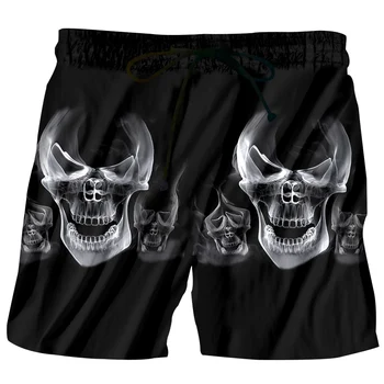 Cool Smog Skull Head 3D Print Men Beach Shorts Summer Mens Bermuda Boardshorts Black Trousers Plus Size 5XL 6XL Quick Dry
Cool Smog Skull Head 3D Print Men Beach Shorts Summer Mens Bermuda Boardshorts Black Trousers Plus Size 5XL 6XL Quick Dry