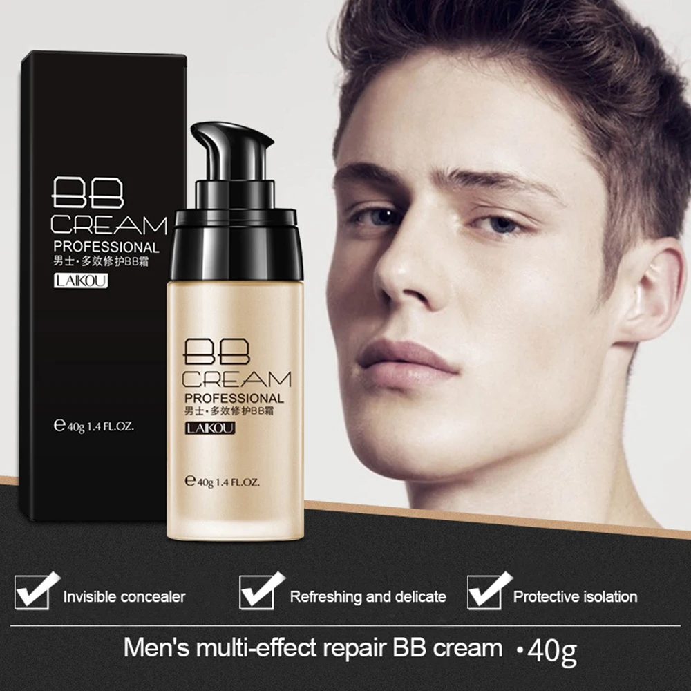 Face Foundation Men BB Cream Long Lasting Concealer Blemish Waterproof Makeup Cream Cosmetics TSLM1
Face Foundation Men BB Cream Long Lasting Concealer Blemish Waterproof Makeup Cream Cosmetics TSLM1