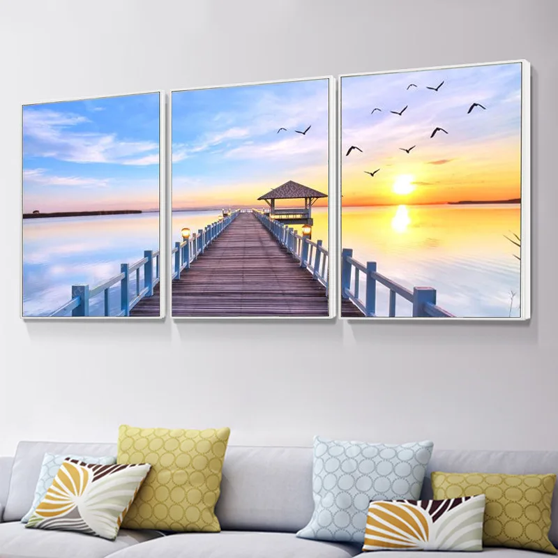 QIANZEHUI,DIY Diamond Embroidery,Full Round Diamond Triptych seaside scenery rhinestone Diamond painting cross stitch,needlework
QIANZEHUI,DIY Diamond Embroidery,Full Round Diamond Triptych seaside scenery rhinestone Diamond painting cross stitch,needlework