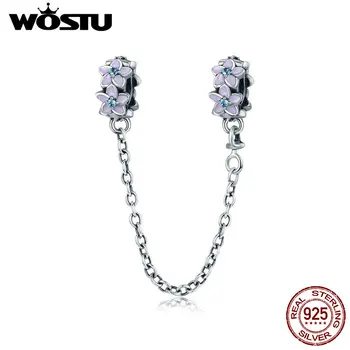 WOSTU Hot Sale 925 Sterling Silver Orchid Flowers Silicon Safety Chain Charm Fit Wostu Original Beads Bracelet Jewelry DXC602
WOSTU Hot Sale 925 Sterling Silver Orchid Flowers Silicon Safety Chain Charm Fit Wostu Original Beads Bracelet Jewelry DXC602