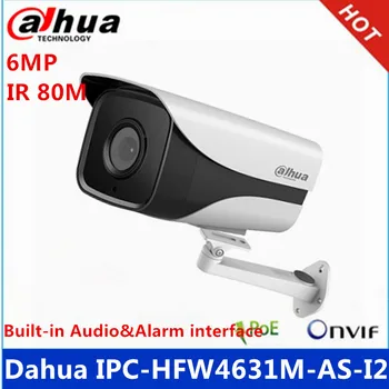Dahua IPC-HFW4631M-AS-I2 6MP IP Camera built-in POE & SD Card slot & Audio & Alarm interface IP67 IR80M gun Camera with bracket
Dahua IPC-HFW4631M-AS-I2 6MP IP Camera built-in POE & SD Card slot & Audio & Alarm interface IP67 IR80M gun Camera with bracket