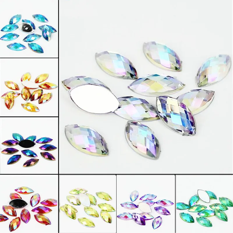 Crystal Acrylic Horse eye Shape Rhinestone Decorate Nail art 100Pcs Flat Back Marquise Earth Facet Decorative Nail Drill
Crystal Acrylic Horse eye Shape Rhinestone Decorate Nail art 100Pcs Flat Back Marquise Earth Facet Decorative Nail Drill