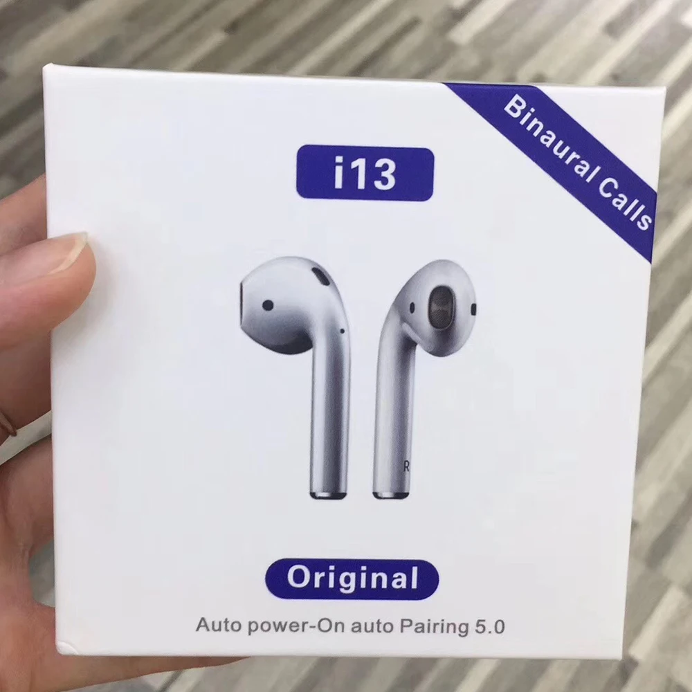 i13 TWS Wireless air Headsets pods APTX mini Bluetooth Earbuds headphones earphone ear 3D pods PK i11 i14 iFor apple Andorid
i13 TWS Wireless air Headsets pods APTX mini Bluetooth Earbuds headphones earphone ear 3D pods PK i11 i14 iFor apple Andorid