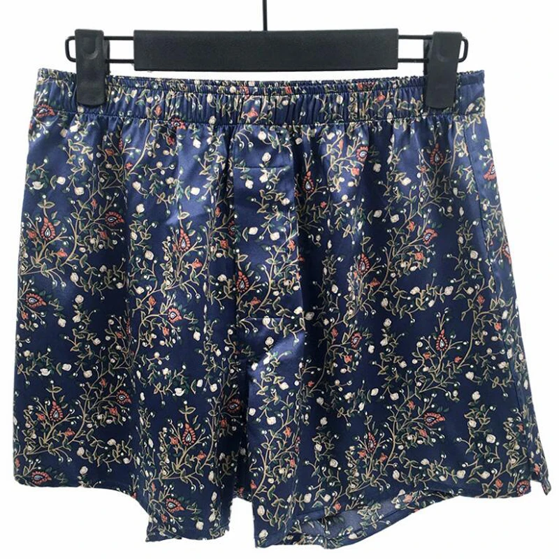 100 silk man pant Brand 100%silk shorts men Summer Hot Men Beach Blue Printing Board Shorts Breathable Men Homme Shorts
100 silk man pant Brand 100%silk shorts men Summer Hot Men Beach Blue Printing Board Shorts Breathable Men Homme Shorts