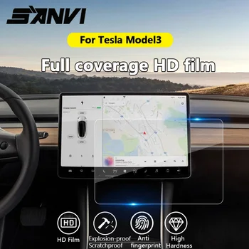 Sanvi 15'' Car sticker Clear Tempered Glass Screen Protector for Tesla Model3 navigation touch display screen
Sanvi 15'' Car sticker Clear Tempered Glass Screen Protector for Tesla Model3 navigation touch display screen