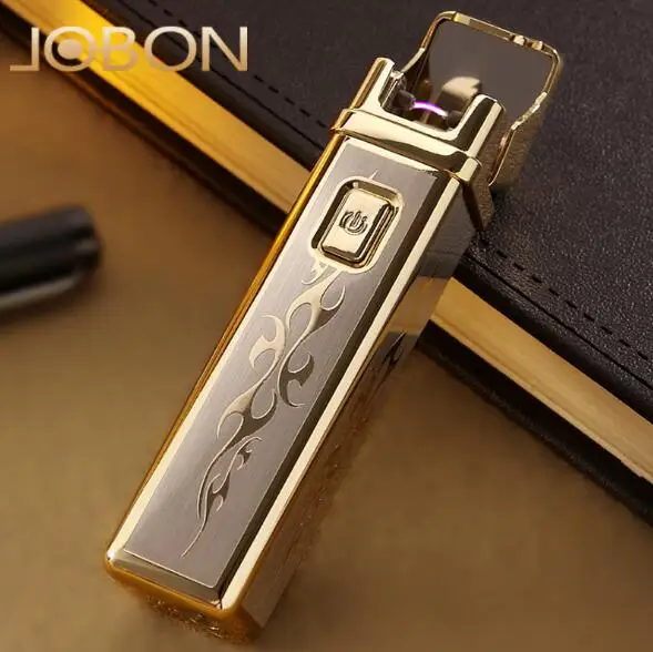 Jobon USB arc charging lighter, ultra thin, creative laser personality metal electronic cigarette lighter,gift smoking tool
Jobon USB arc charging lighter, ultra thin, creative laser personality metal electronic cigarette lighter,gift smoking tool