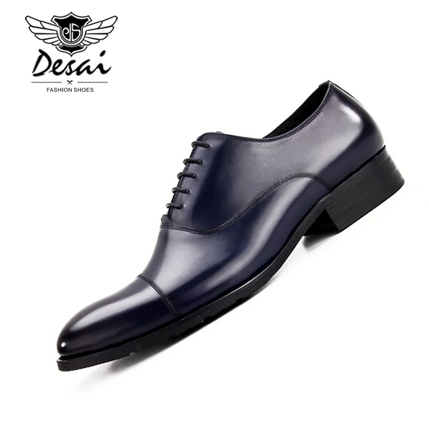 2019 New Brand Shoes Men Genuine Leather Business Dress Formal Shoes Men's British Style Cow Leather Shoes Classic Black Oxfords
2019 New Brand Shoes Men Genuine Leather Business Dress Formal Shoes Men's British Style Cow Leather Shoes Classic Black Oxfords