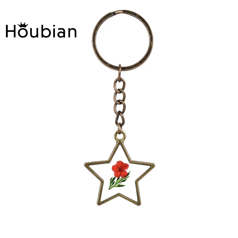 Vintage Five-Pointed Star Flower Keychain Natural Dried Flower Key Chain Pendant Accessory
Vintage Five-Pointed Star Flower Keychain Natural Dried Flower Key Chain Pendant Accessory