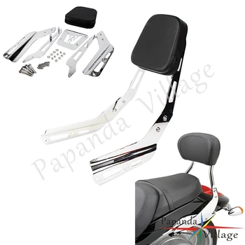 Chrome Motorcycle Backrest Sissy Bar Motorbike Rear Passenger Backrest Cushion For Honda VTX1800F 2005-2011 VTX1300C VTX1800C
Chrome Motorcycle Backrest Sissy Bar Motorbike Rear Passenger Backrest Cushion For Honda VTX1800F 2005-2011 VTX1300C VTX1800C