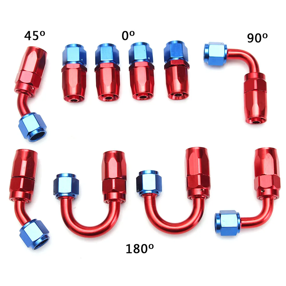 11 Pcs/set AN6 6AN 6m Stainless Steel Braided Oil Fuel Line Fitting Hose End Adapte TN88
11 Pcs/set AN6 6AN 6m Stainless Steel Braided Oil Fuel Line Fitting Hose End Adapte TN88
