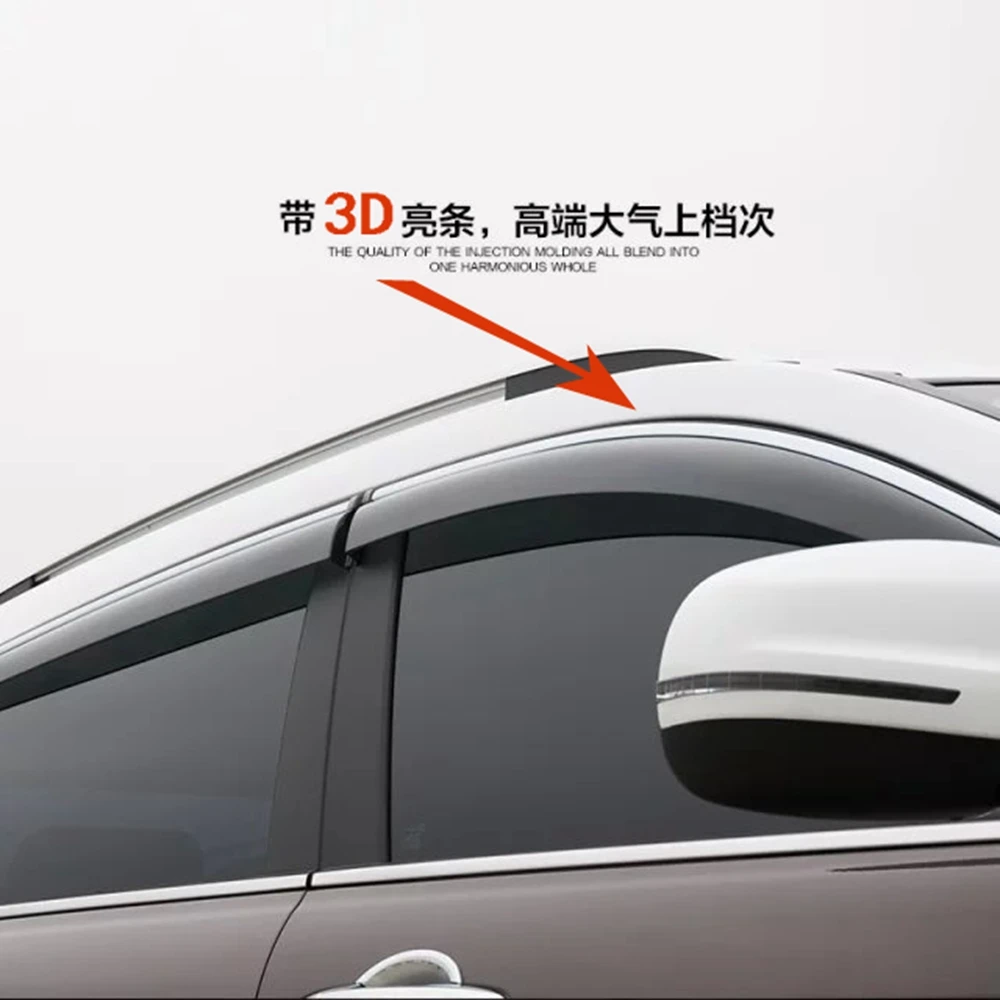 MONTFORD For Chevrolet Captiva 2012 2013 2014 Window Visor Vent Shade Rain Sun Wind Guard Deflectors Awnings Shelters Cover 4Pcs
MONTFORD For Chevrolet Captiva 2012 2013 2014 Window Visor Vent Shade Rain Sun Wind Guard Deflectors Awnings Shelters Cover 4Pcs