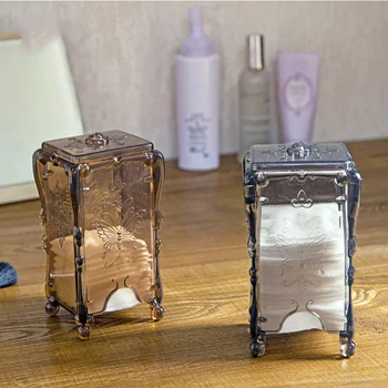 Portable Makeup Organizer Cotton & Pad Box Container Storage Case Cosmetics Swab Q-tip Holder Vantage Makeup Storage
Portable Makeup Organizer Cotton & Pad Box Container Storage Case Cosmetics Swab Q-tip Holder Vantage Makeup Storage