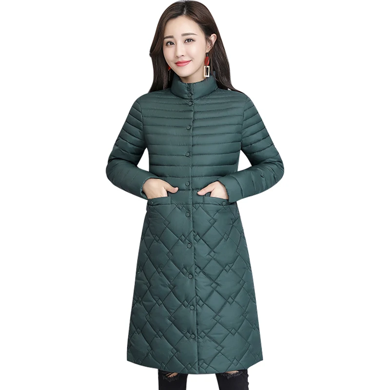 2019 New Winter Jacket Women Plus Size Long Parka Female Single Breasted Slim Coats Women Light and thin Keep warm Parkas Mujer
2019 New Winter Jacket Women Plus Size Long Parka Female Single Breasted Slim Coats Women Light and thin Keep warm Parkas Mujer