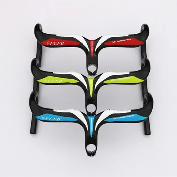 FCFB carbon road bicycle cycling handlebar carbon bike parts drop handle bars and Stem integrative 400/420/440mm 28.6mm carbon
FCFB carbon road bicycle cycling handlebar carbon bike parts drop handle bars and Stem integrative 400/420/440mm 28.6mm carbon