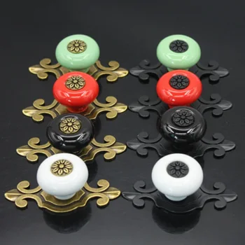 20Pcs / Set Ceramic Handles 40mm Drawer Knobs Cupboard Door Handles Single Hole Cabinet Handles with screws Furniture Handles
20Pcs / Set Ceramic Handles 40mm Drawer Knobs Cupboard Door Handles Single Hole Cabinet Handles with screws Furniture Handles