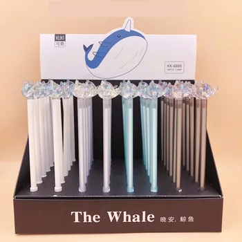 48pcs/lot Korean Cartoon Gel Pen Whale Crystal Head Fish Sea Animal Water Ink Pen Office School Pen
48pcs/lot Korean Cartoon Gel Pen Whale Crystal Head Fish Sea Animal Water Ink Pen Office School Pen