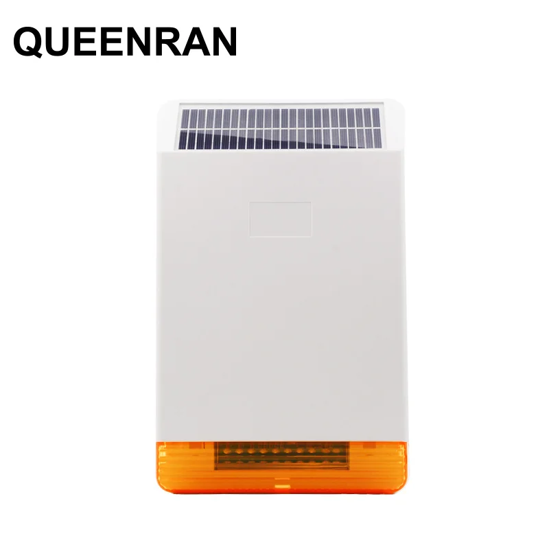 MD-326R 868MHz Solar External Waterproof Flash and Sound Siren Strobe Horn for 868MHz Home Alarm ST-IIIB, ST-VGT, ST-V
MD-326R 868MHz Solar External Waterproof Flash and Sound Siren Strobe Horn for 868MHz Home Alarm ST-IIIB, ST-VGT, ST-V