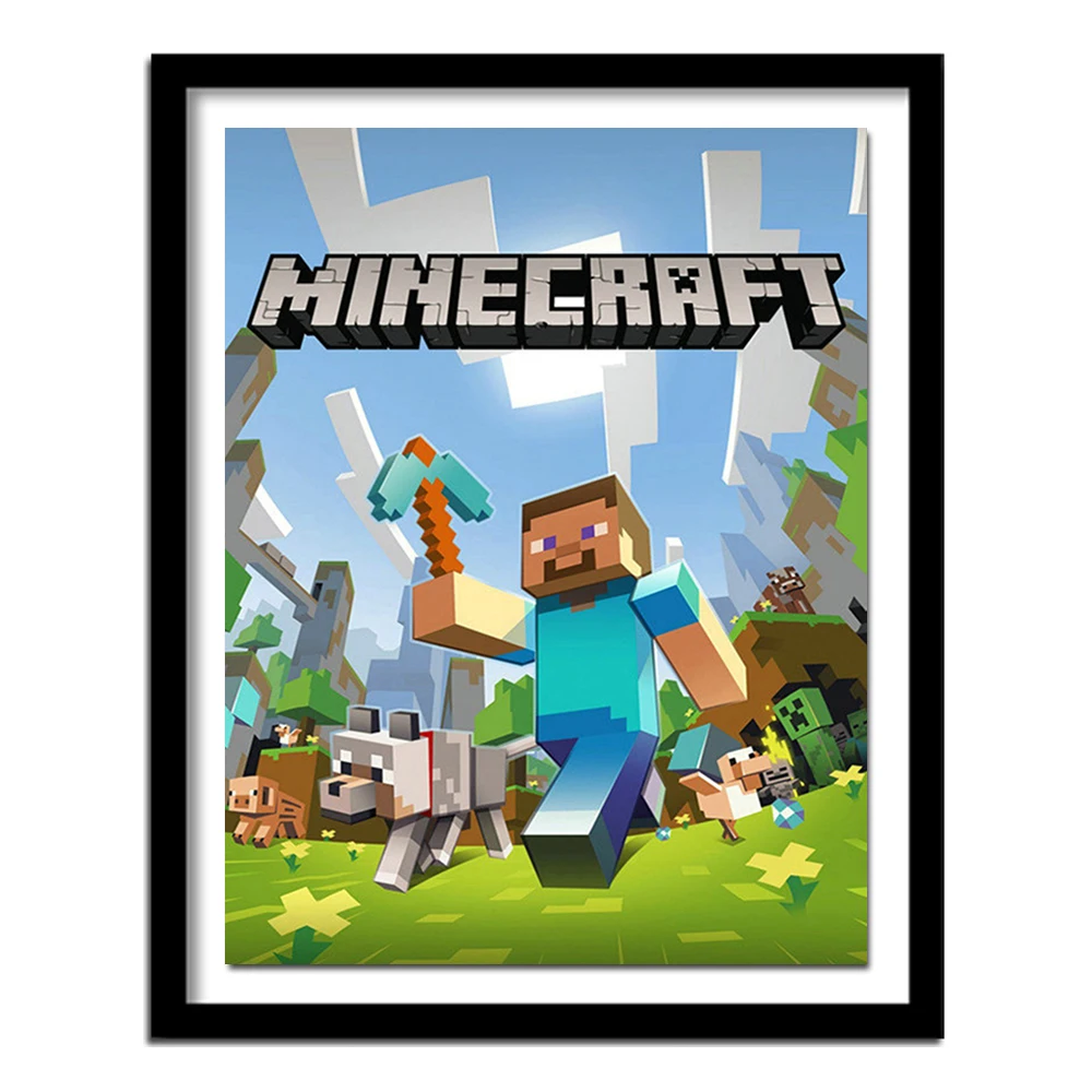 Full Drill 5D DIY Cartoon Diamond Painting Minecraft steve abstract modern Embroidery Cross Stitch Rhinestone Home Decor
Full Drill 5D DIY Cartoon Diamond Painting Minecraft steve abstract modern Embroidery Cross Stitch Rhinestone Home Decor