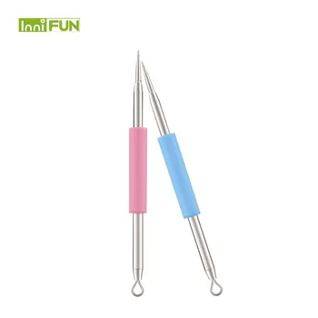 Silica gel Blackhead Pimple Blemish Comedone Acne Extractor Remover Tool Set Kit Acne Treatment Black Deep Cleansing
Silica gel Blackhead Pimple Blemish Comedone Acne Extractor Remover Tool Set Kit Acne Treatment Black Deep Cleansing