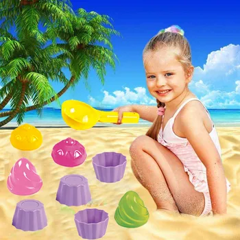 9PCS Kawaii Ice Cream Cake Mold Summer Beach Sand Game Toys Mold Kit for Kids Children Summer Outdoor Funny Beach Sand Mold Toys
9PCS Kawaii Ice Cream Cake Mold Summer Beach Sand Game Toys Mold Kit for Kids Children Summer Outdoor Funny Beach Sand Mold Toys