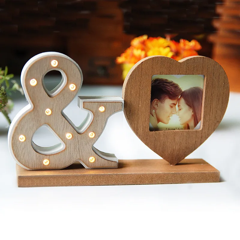 Wood Heart Sharp Picture Frame The Household Decor With Led Night Light Photoes Frame Love Wedding Decor Picture Frame Gifts
Wood Heart Sharp Picture Frame The Household Decor With Led Night Light Photoes Frame Love Wedding Decor Picture Frame Gifts